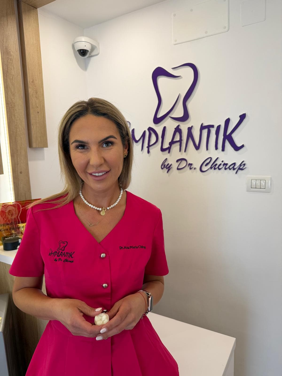 Dr. Ana Maria Chirap, dentist, Implantik Iași